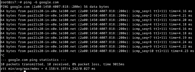 Fichier:Ping ipv6.png