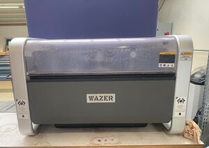 Découpeuse à jet d'eau du Second Lieu