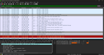 Handshake entre le serveur (Cloud) et le client (lampe)